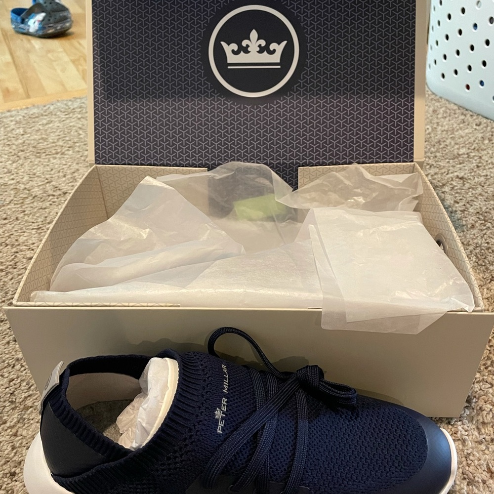 Brand new Peter Millar hyperlight glide sneakers